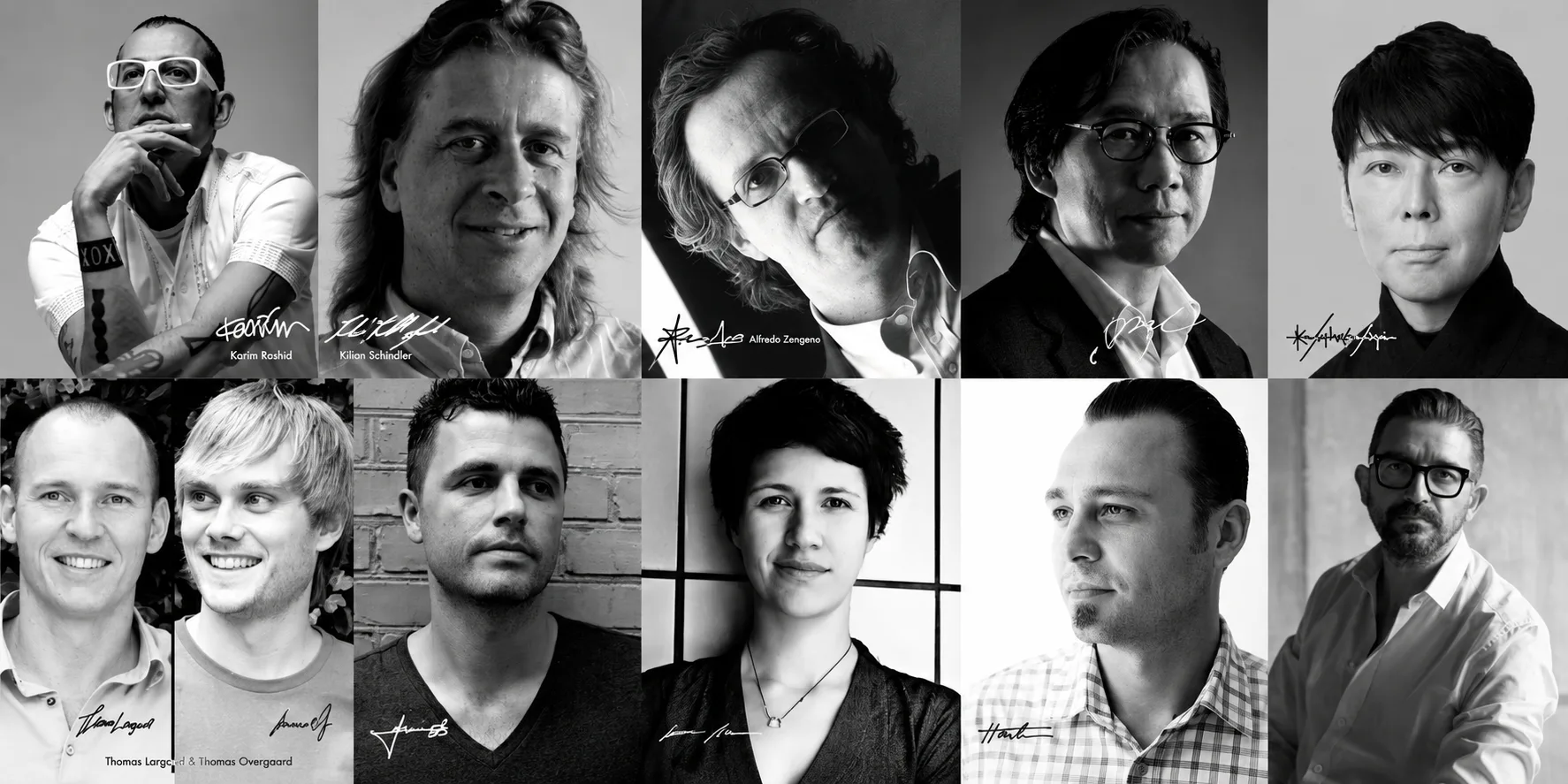 International designer portraits