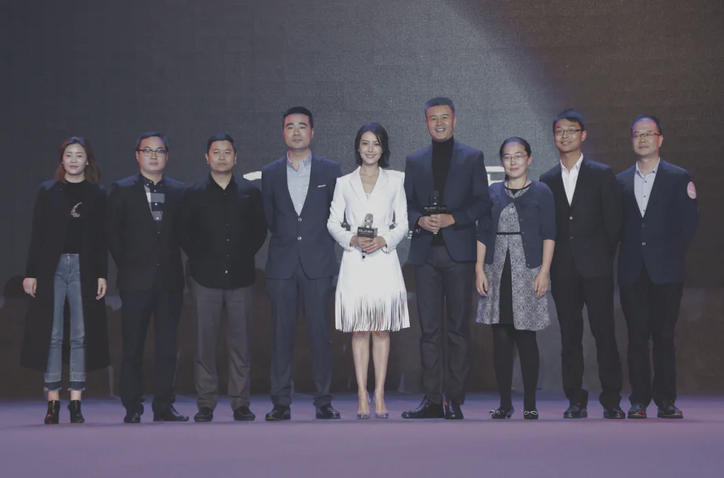 OLO Home leadership and design team on stage
