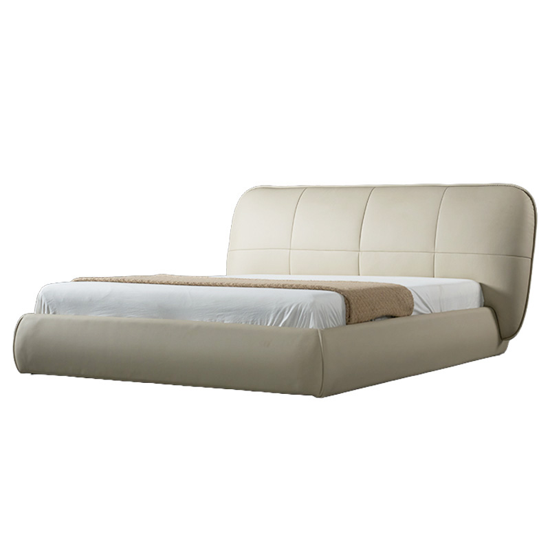 Focelle leather bed