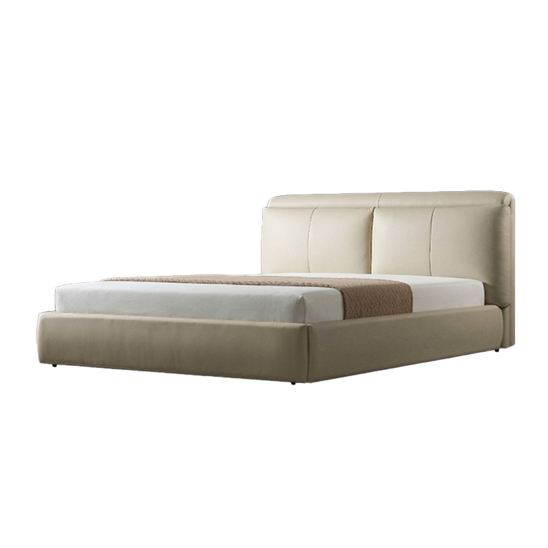 Cinnara leather bed