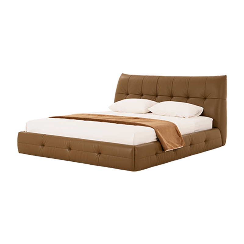Calmea leather bed
