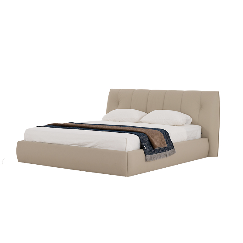 Noctelle leather bed