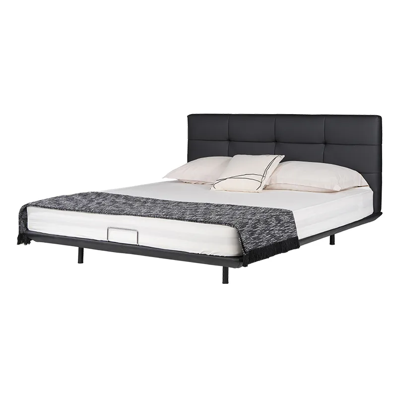 Serenelle leather bed