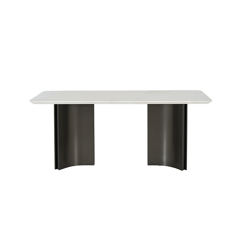 Ombrelle natural marble dining table