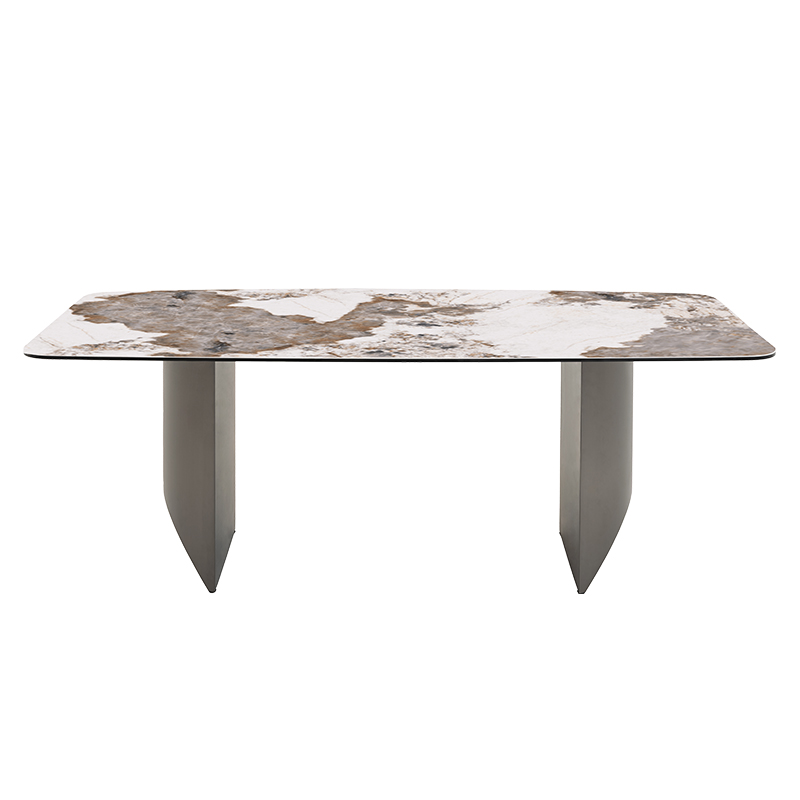 Angelle slate dining table