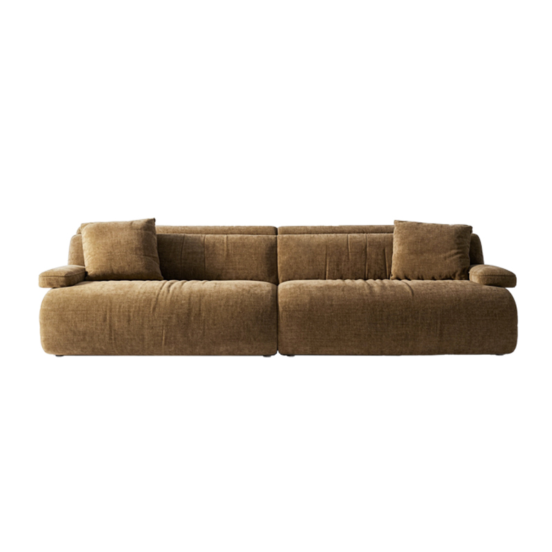 Cinnamon fabric sofa