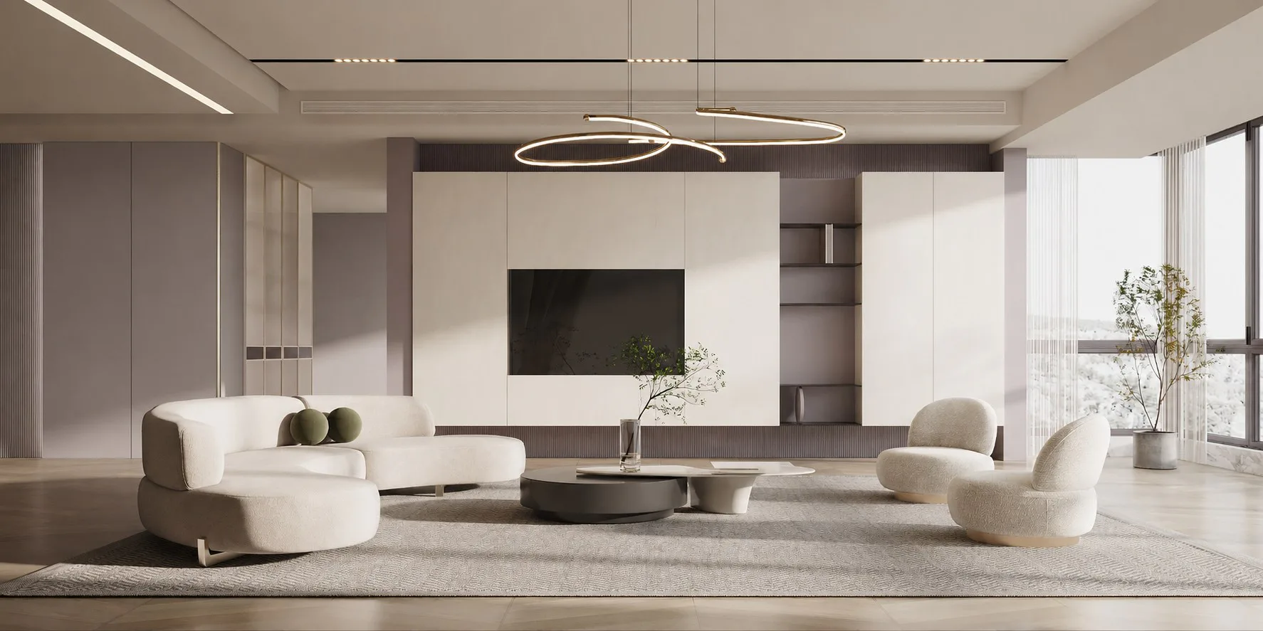 Boundless 2022 whole-home customisation living room