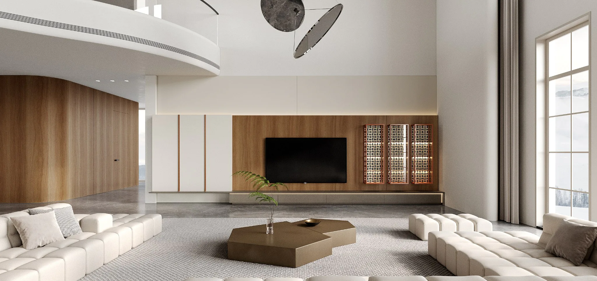 Future whole-home customisation living room