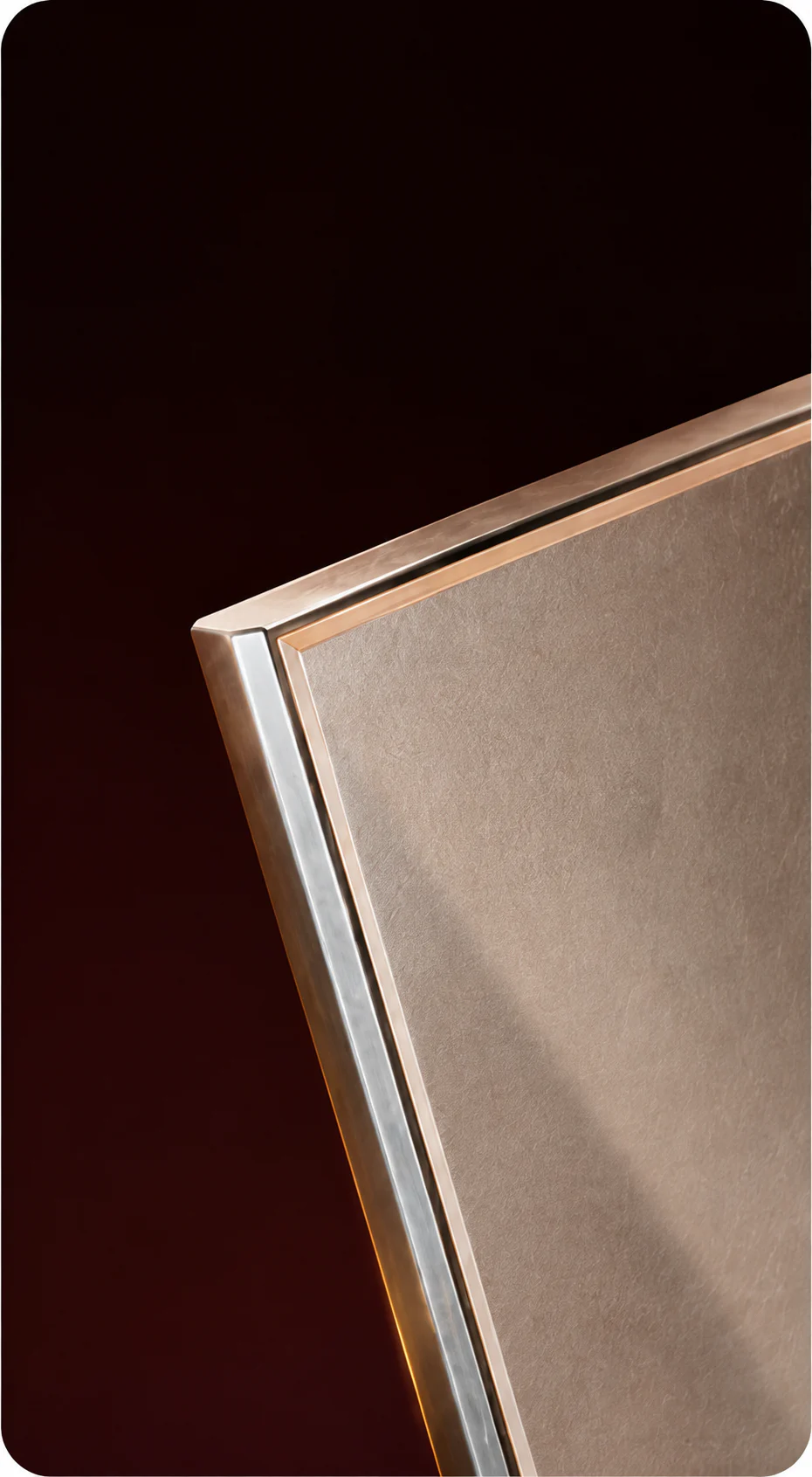 Close-up of a reinforced OLO Home cabinet door panel
