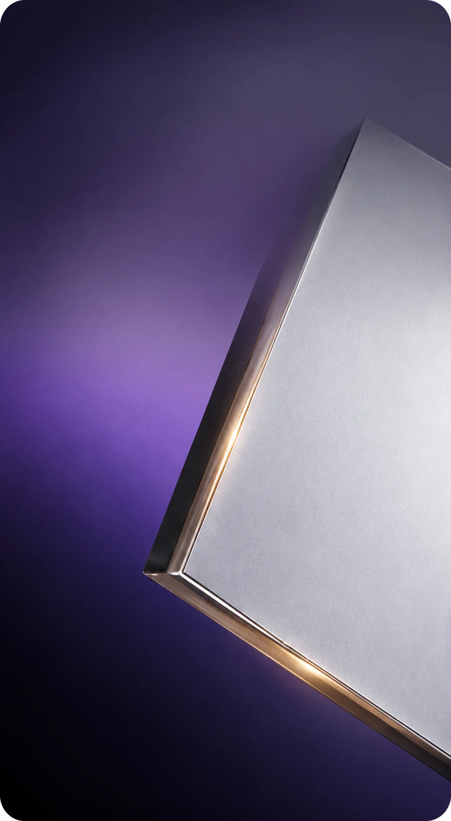 Close-up of a thickened OLO Home cabinet back panel