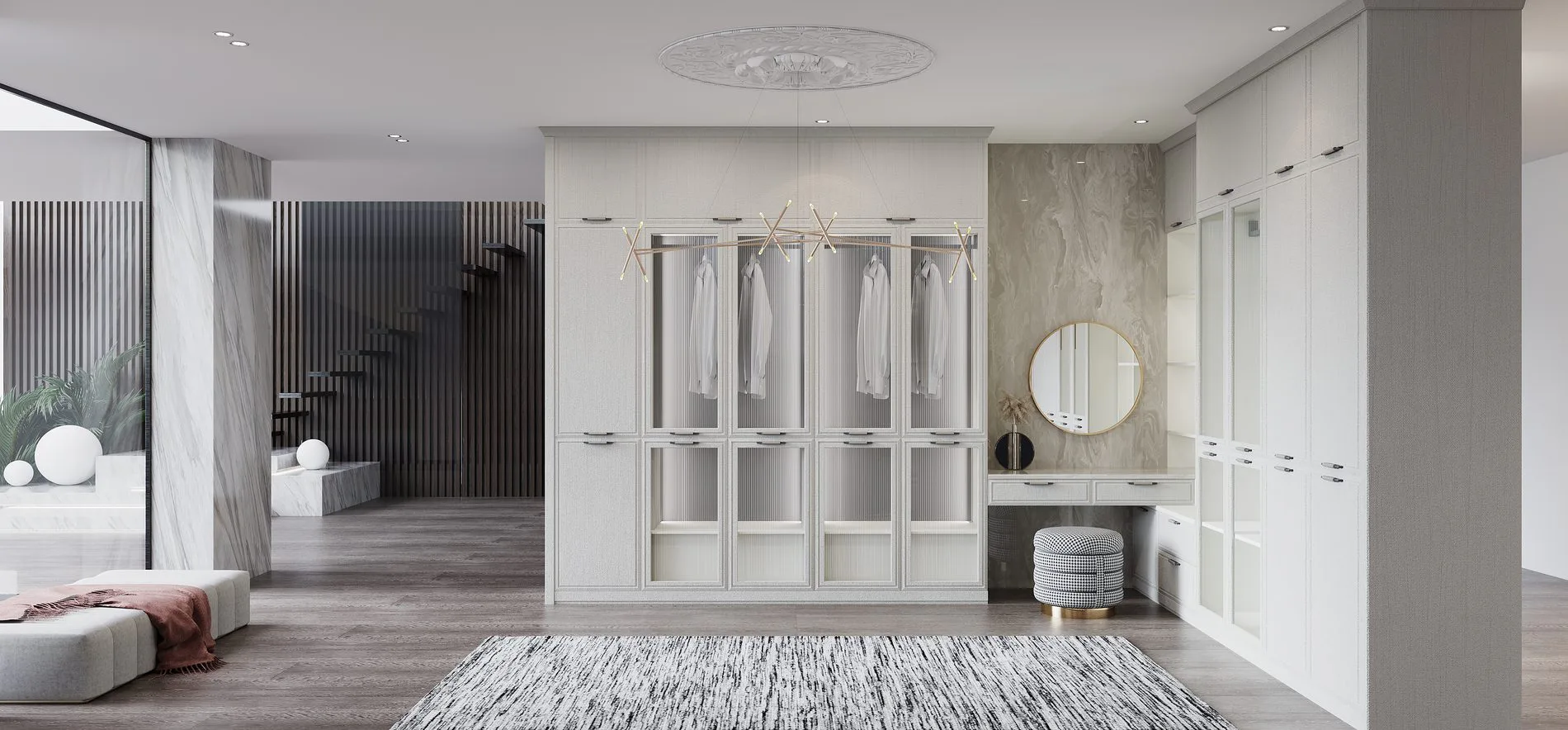 LOYA material and cabinetry details