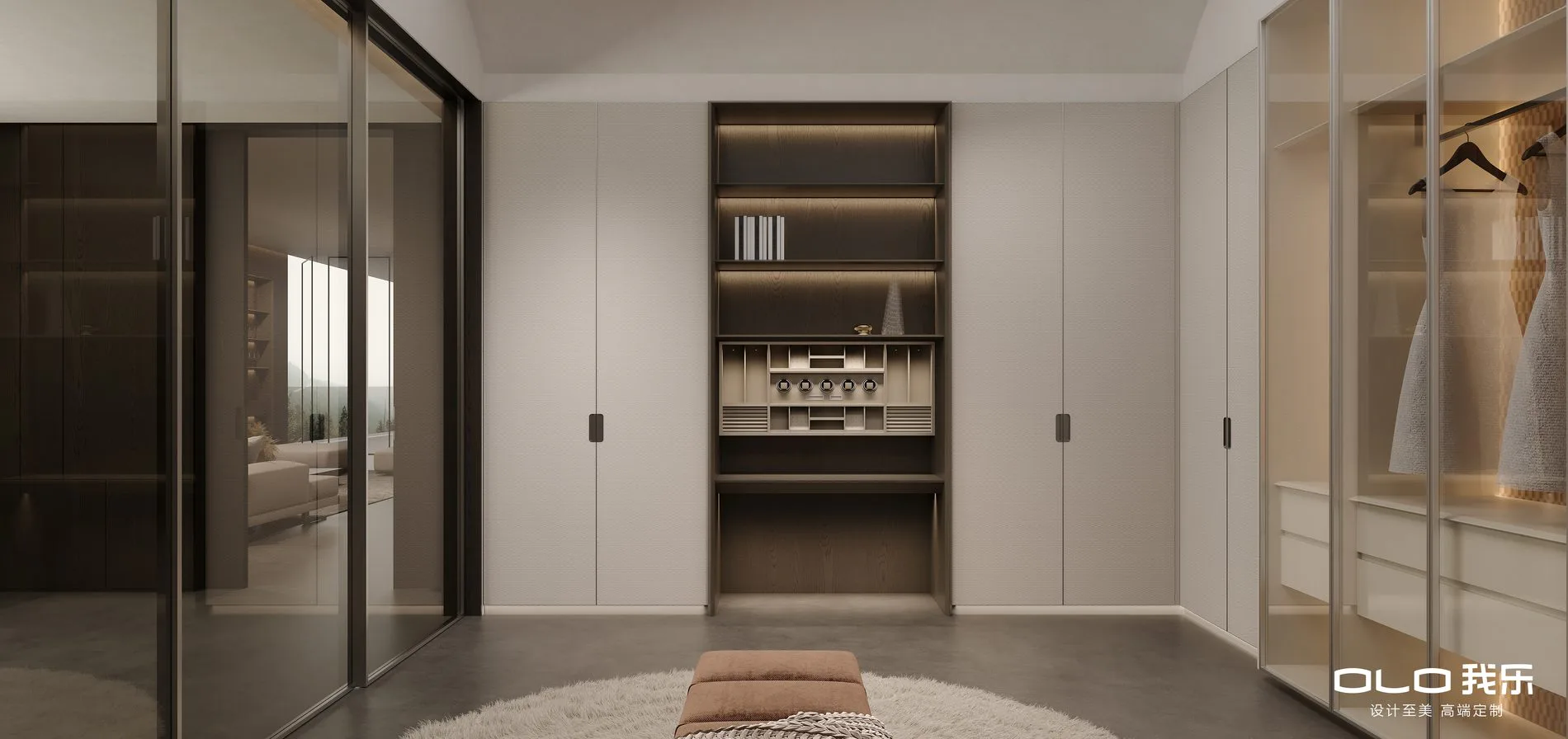 PUYI coordinated storage and display