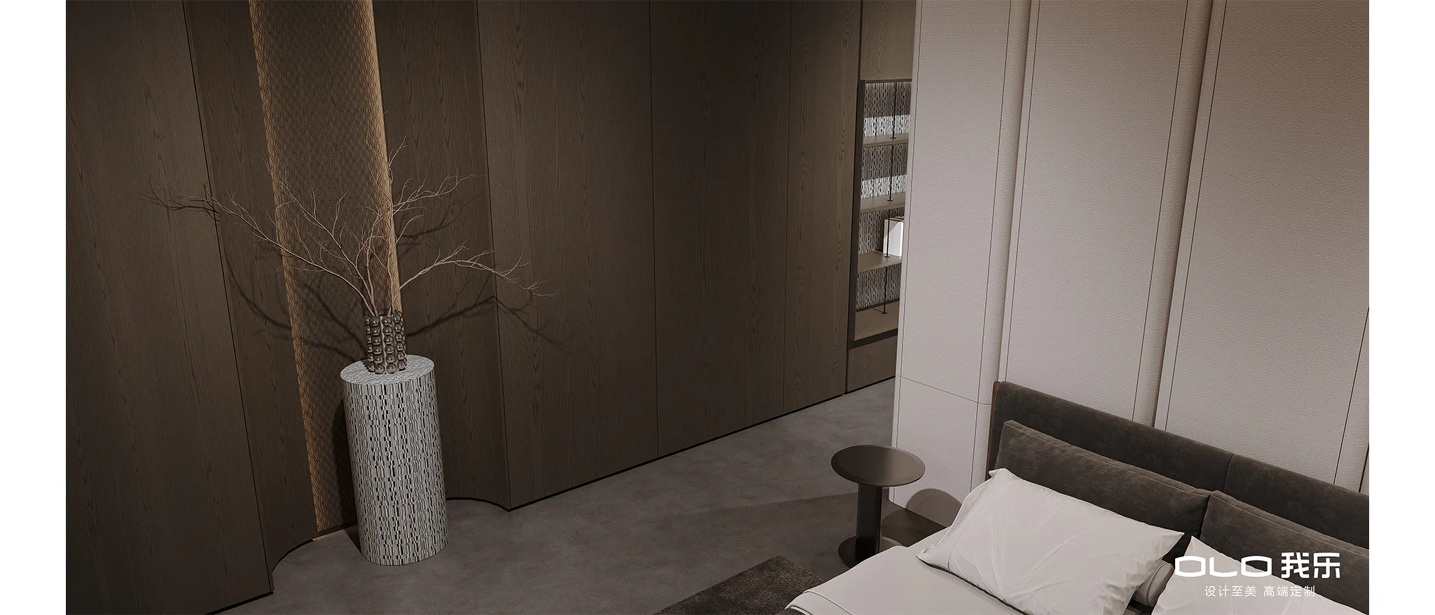 ROSSI 22mm bedroom detail