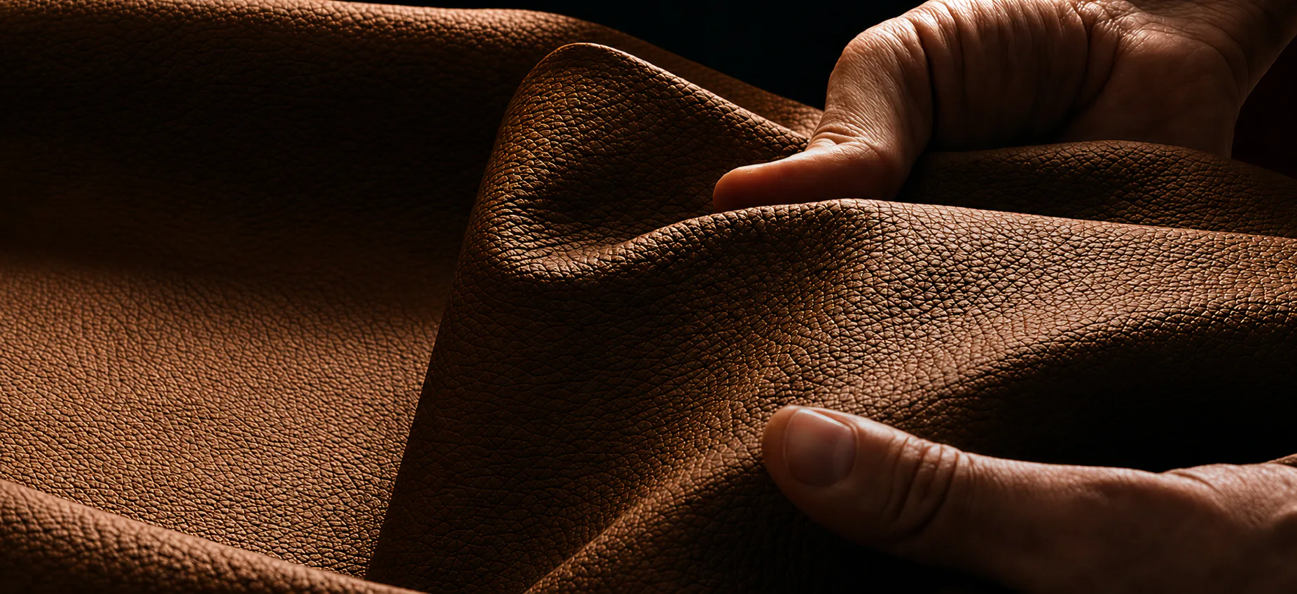 Hand-finished leather inspiring WEMBLEY