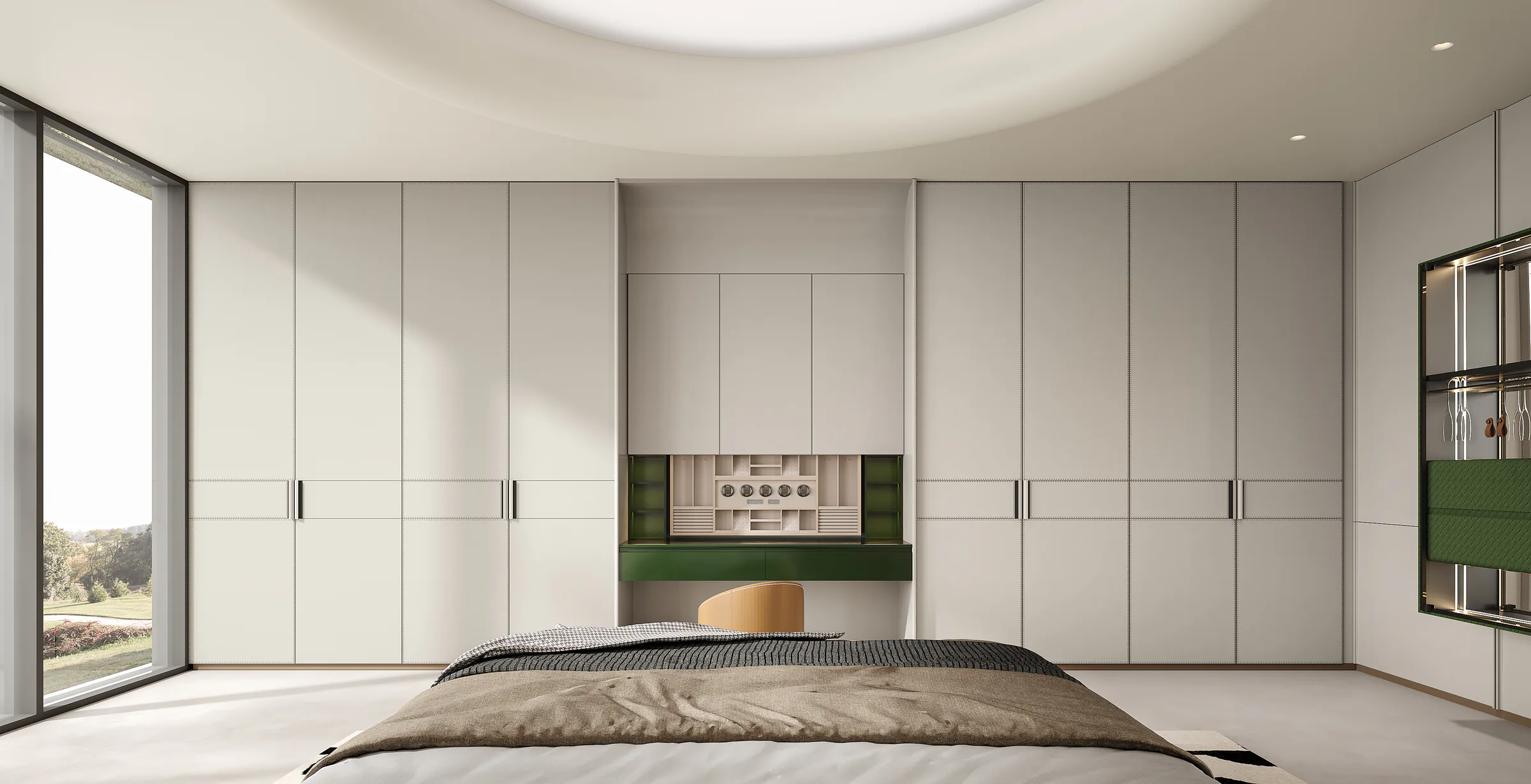 WEMBLEY seamless bedroom cabinetry