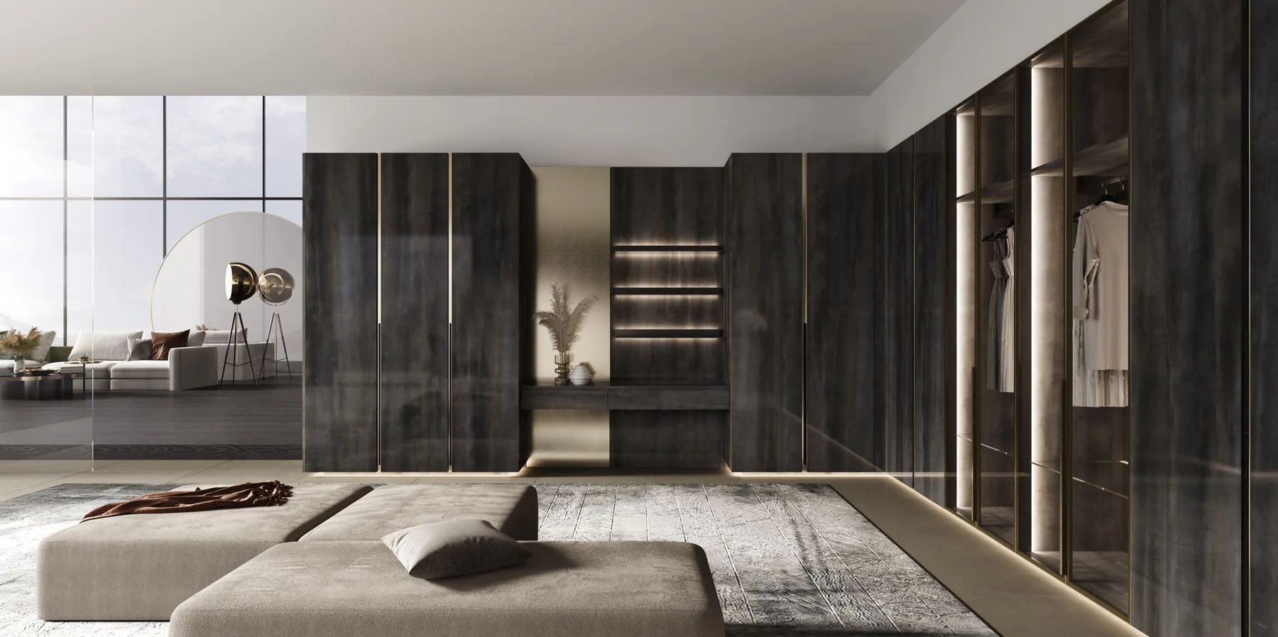 YUNFAN material and cabinetry details